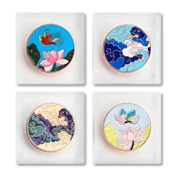 Customized Glass Alloy Coasters 1