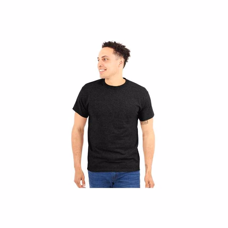 Adult Promotional T-Shirts - Heather Black S-XL