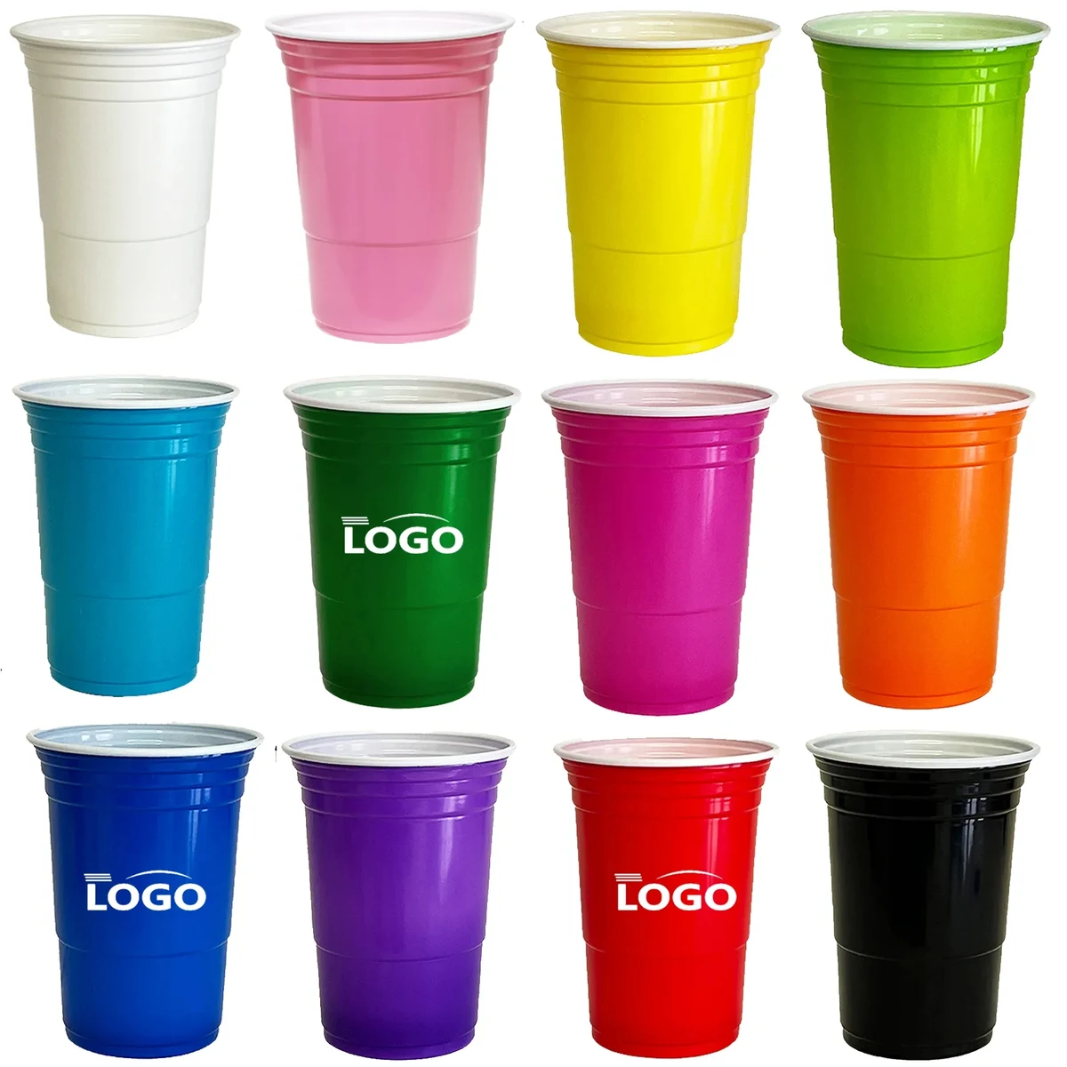 16 OZ Reusable Plastic Cup 1