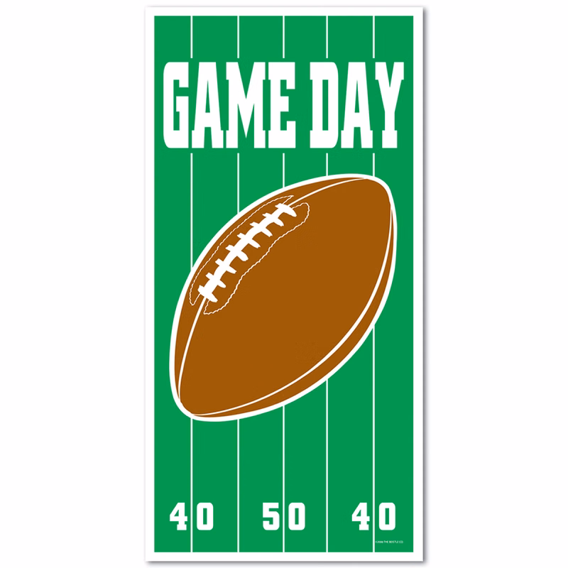 Game Day Football Door Cover