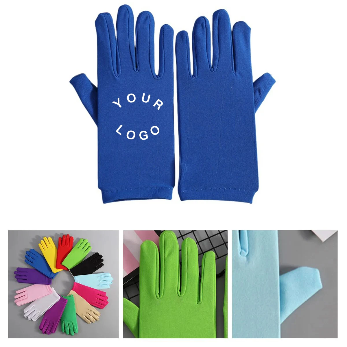 Polyester Elegant Evening Formal Gloves 1