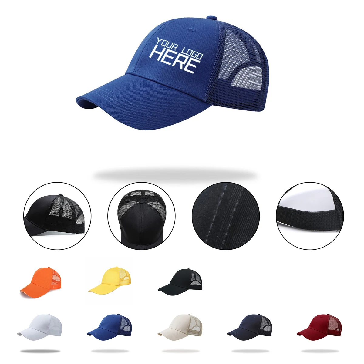Canvas Mesh Back Cap 1