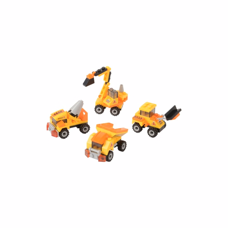 Construction Vehicle Brick Sets - Assorted