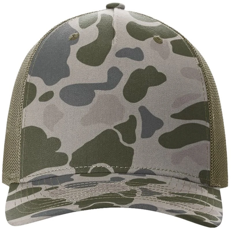 Richardson Printed Five-Panel Trucker Cap - 112PFP 1