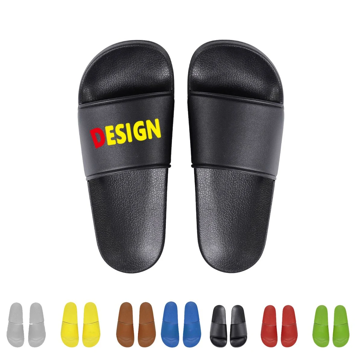 Custom Logo Summer Slide Sandals 1