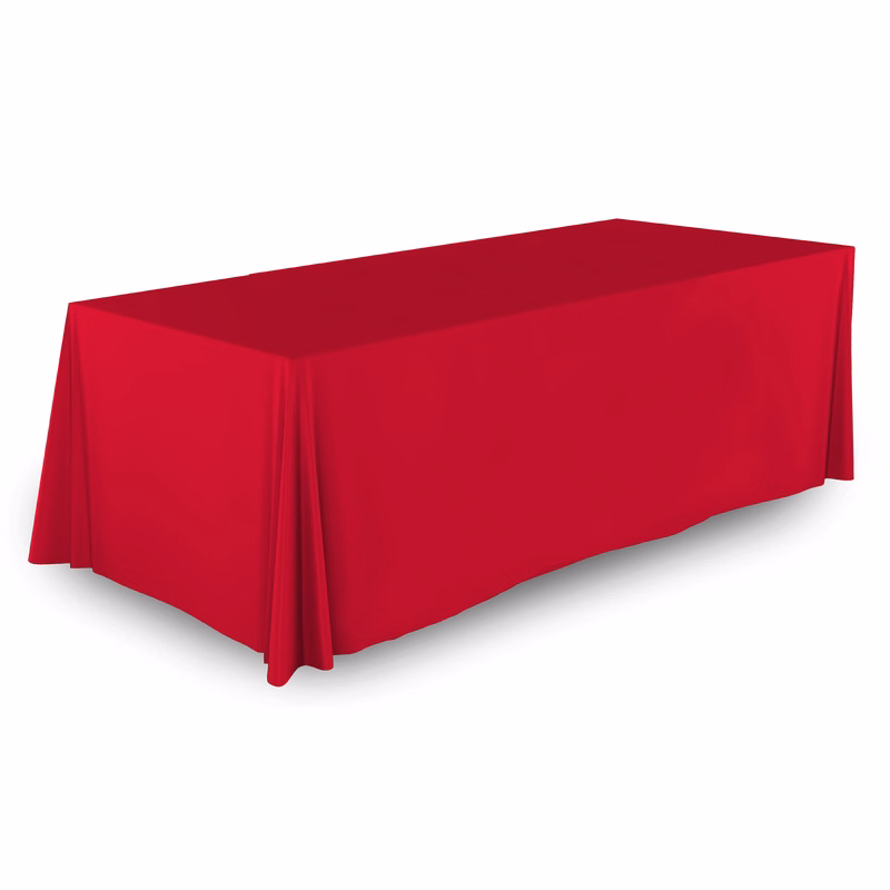 6' Flat, 4 sided Table Cover