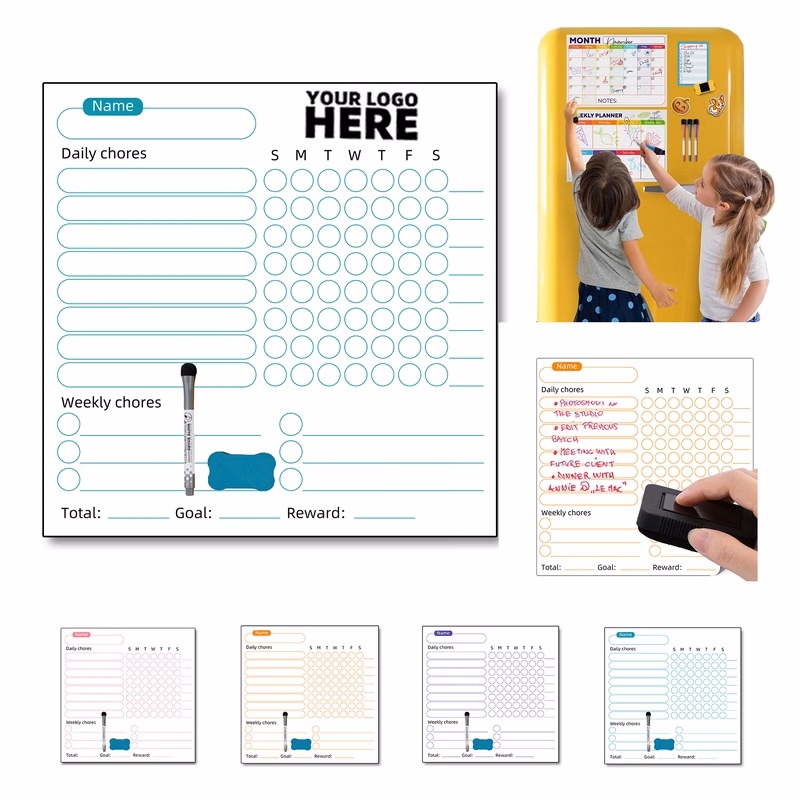 Magnetic Monthly Calendar
