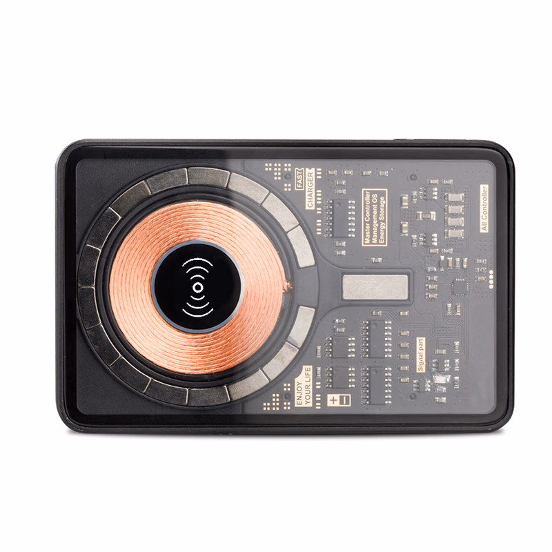 Lucid Transparent MagSafe Wireless Power Bank