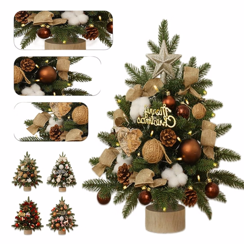 Homemade Mini Christmas Tree Ornament