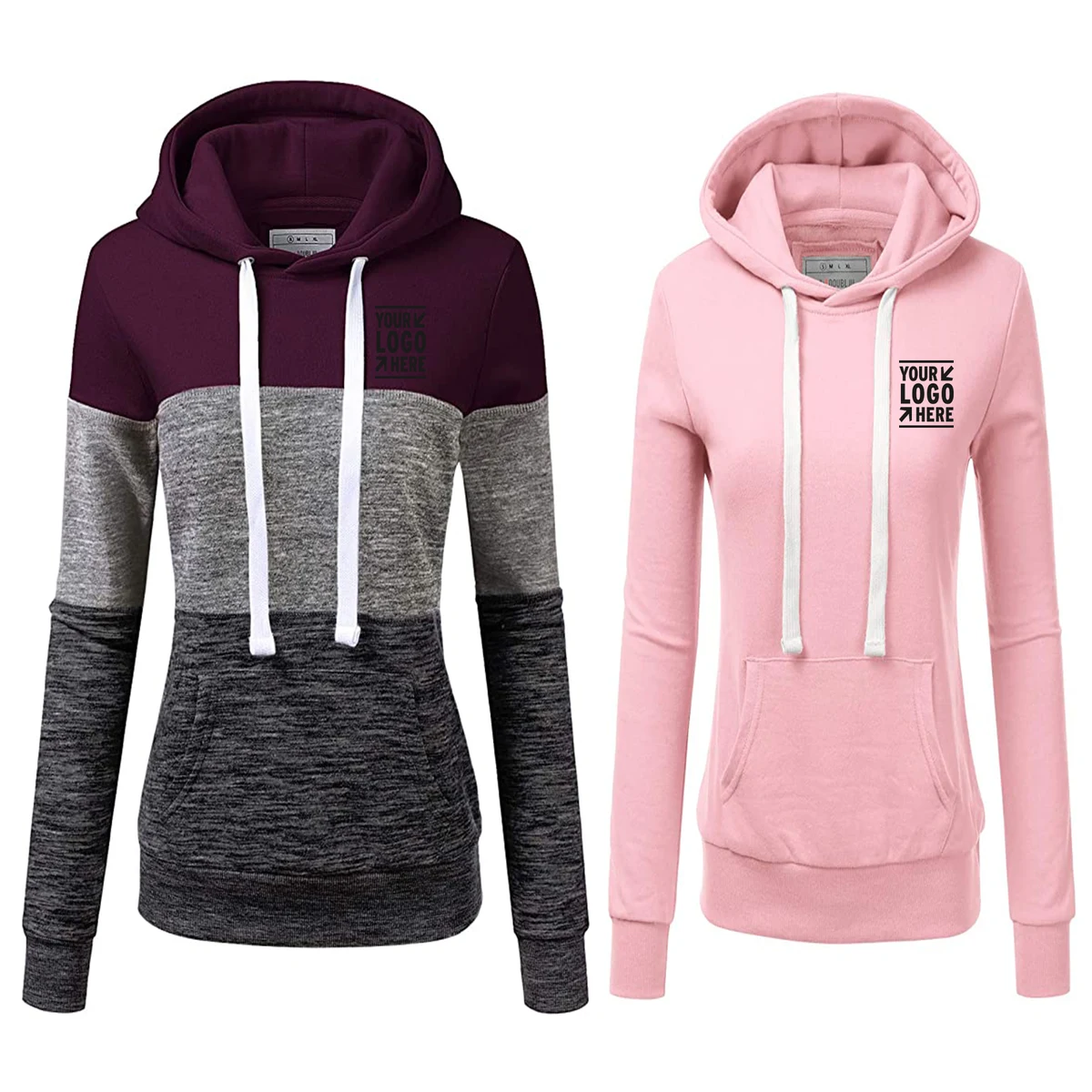 Basic Lightweight Pullover Hoodie Sweatshirt for Women 1