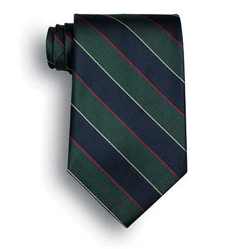 Argyle & Sutherland Signature Stripes Polyester Tie 1