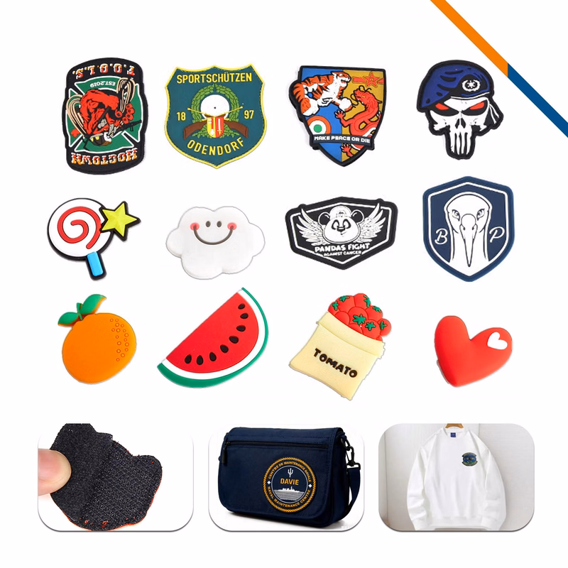 SnapMark Custom Shape PVC Patches