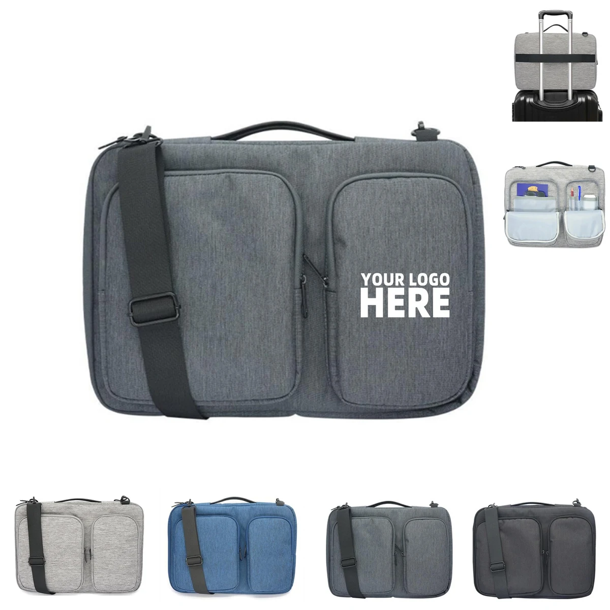 Single Shoulder Laptop Bag 1