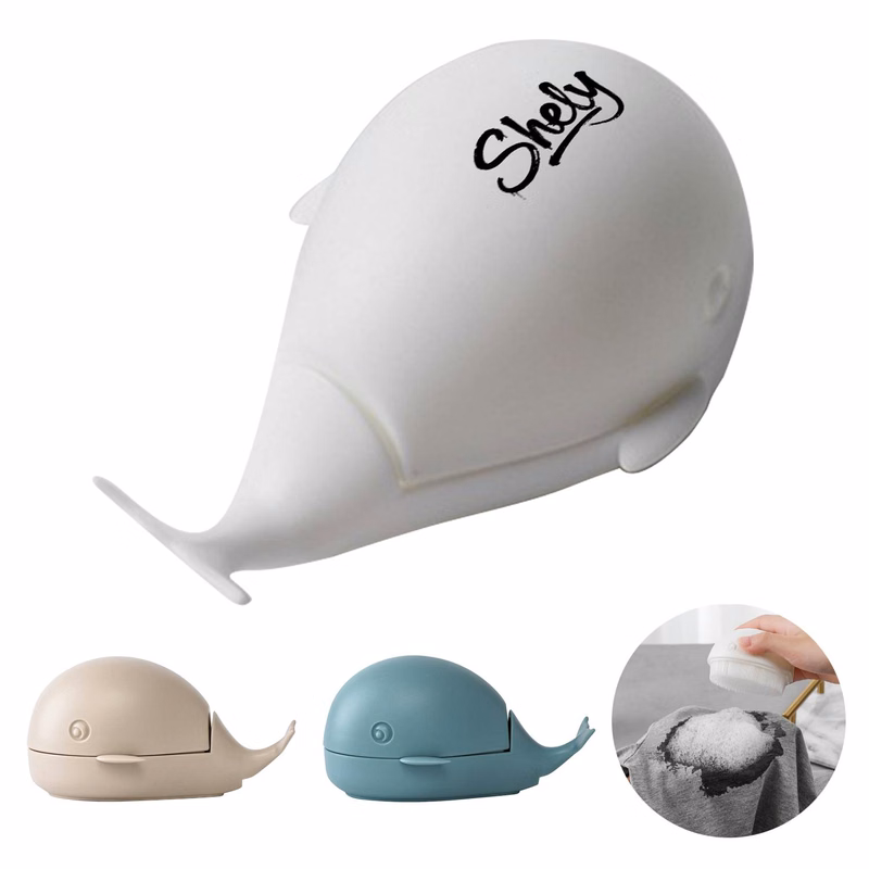 Plastic Detachable Whale Washing Brush