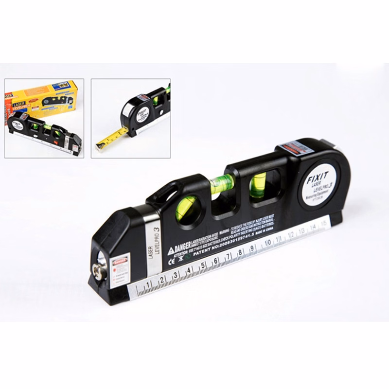 Multi Functions Laser Level With Tape Measure