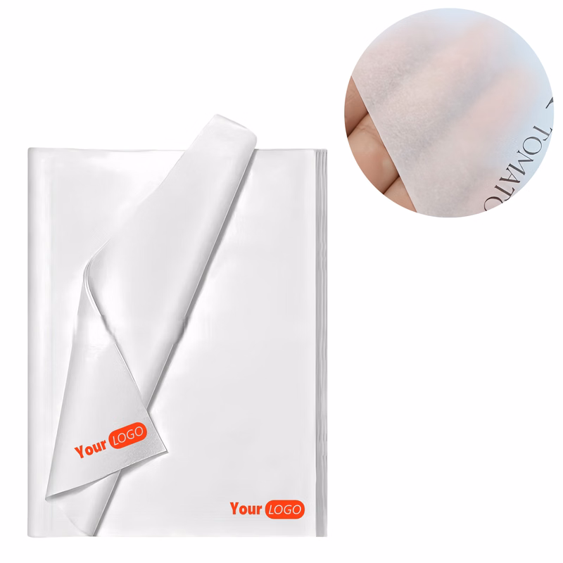 White Cowhide Translucent Gift Wrapping Paper