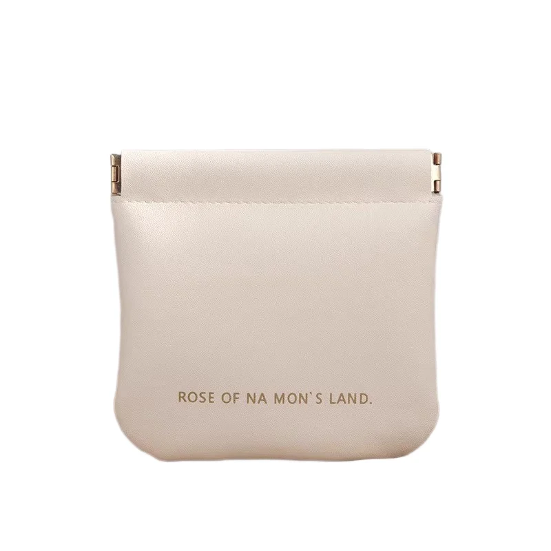Spring Open PU Mini Storage Pouch 1