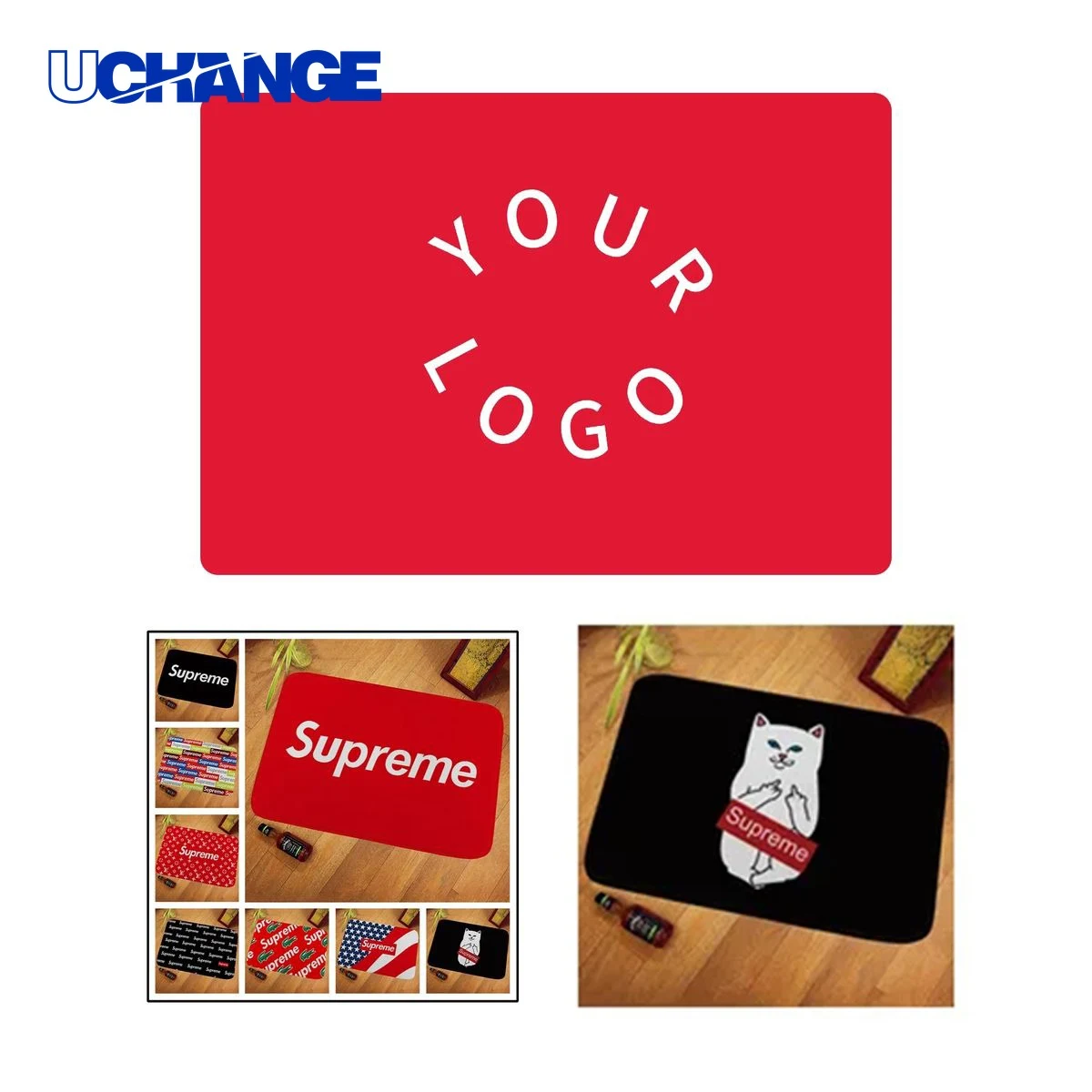Durable Polyester Doormat for Indoor Outdoor Use 1