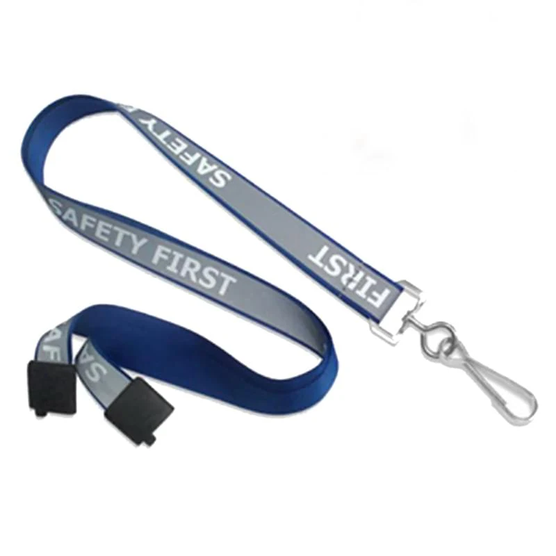 5/8" Safety First Reflective Lanyard 1
