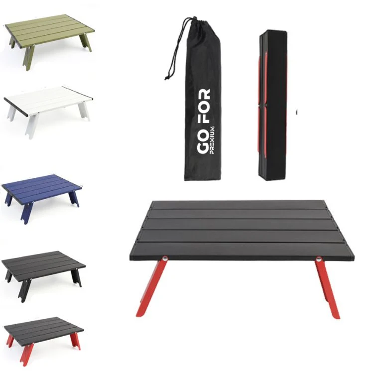 Folding Aluminum Mini Picnic Table with Carrying Bag, custom BBQ set with logo imprint 1