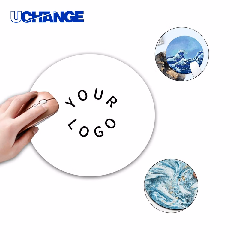 Customizable Round Mouse Pad Mat 8 Inch