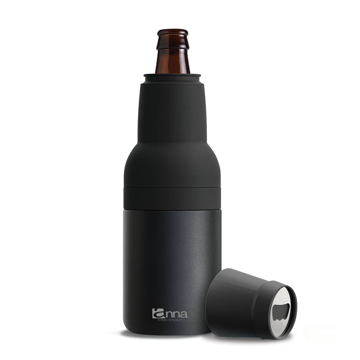 12Oz Bottle Cooler w/ Beer Opener 1