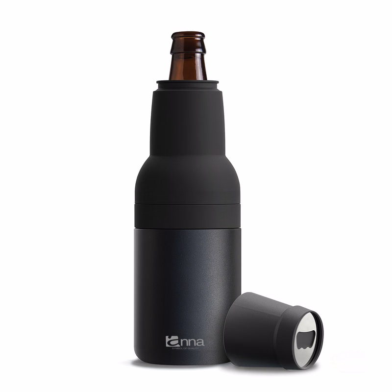 12Oz Bottle Cooler w/ Beer Opener