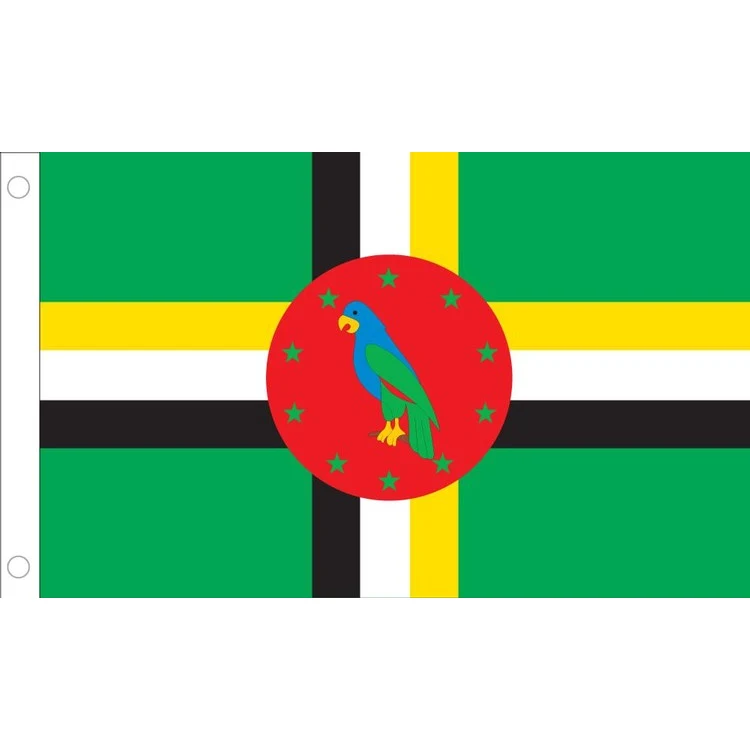 Dominica Flag - 2' x 3' - Nylon 1