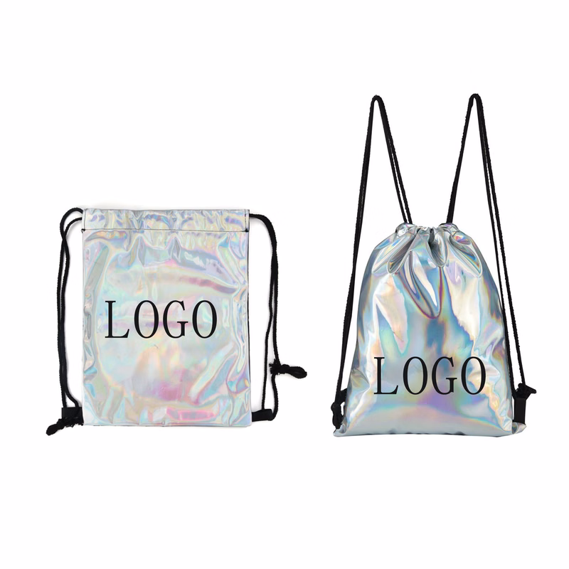 MOQ50 PU Sports Drawstring Bag