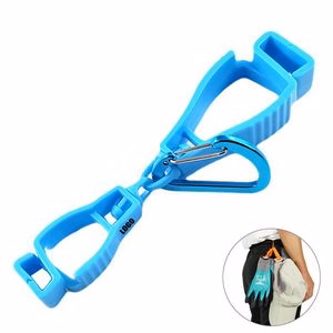 Versatile Dual Clip Gloves Or Hat Hanger With Carabiner