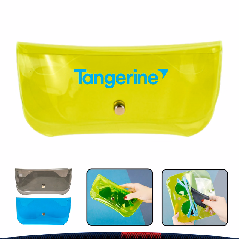 Transparent Jelly Glasses Bag