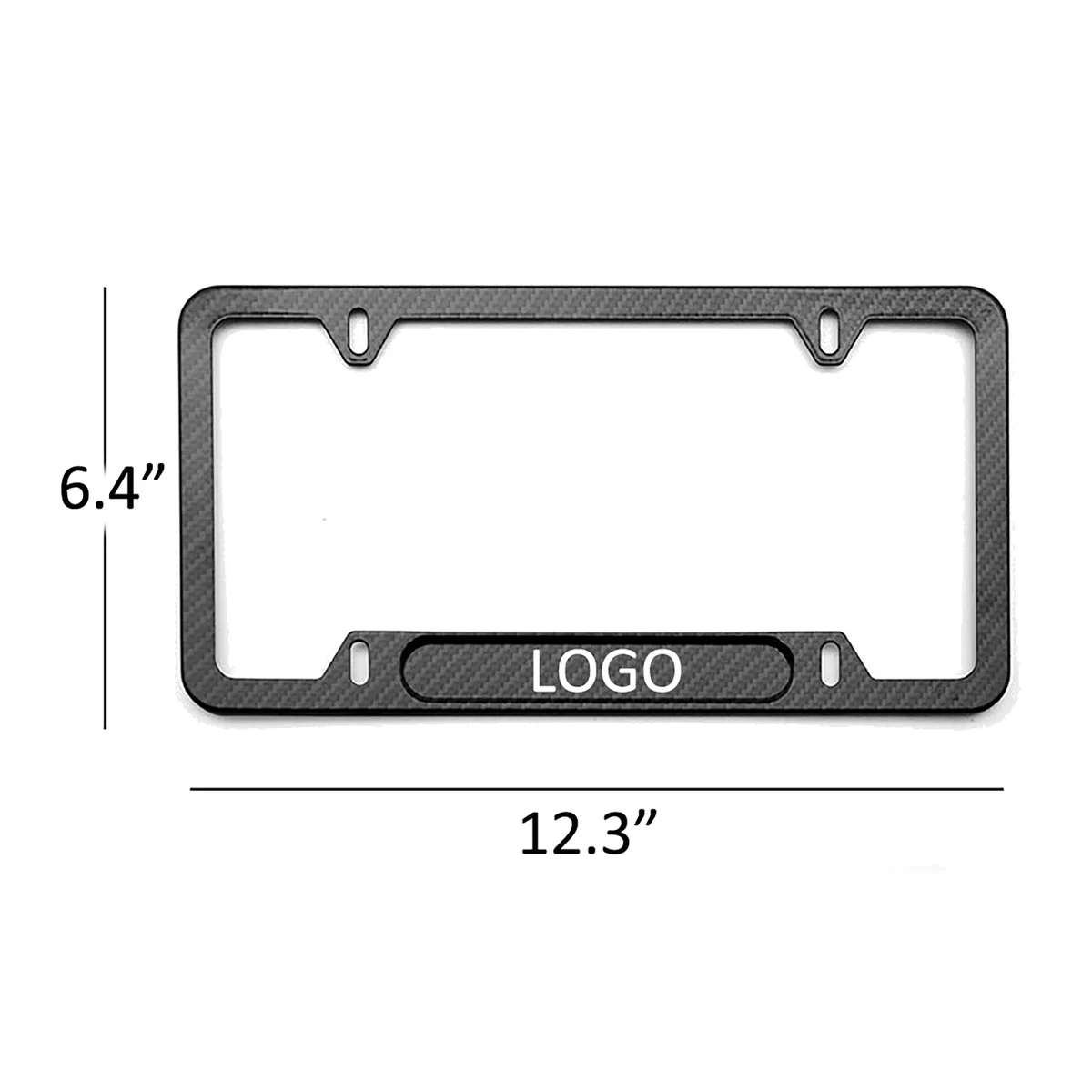 License Plate Frame w/ 4 Holes & Universal 1
