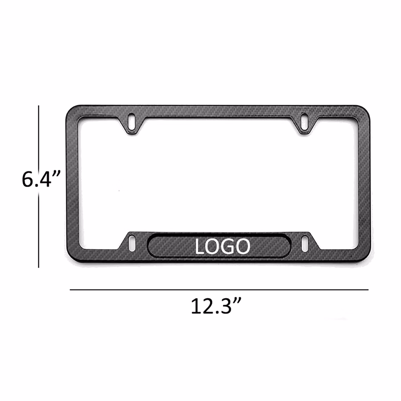 License Plate Frame w/ 4 Holes & Universal
