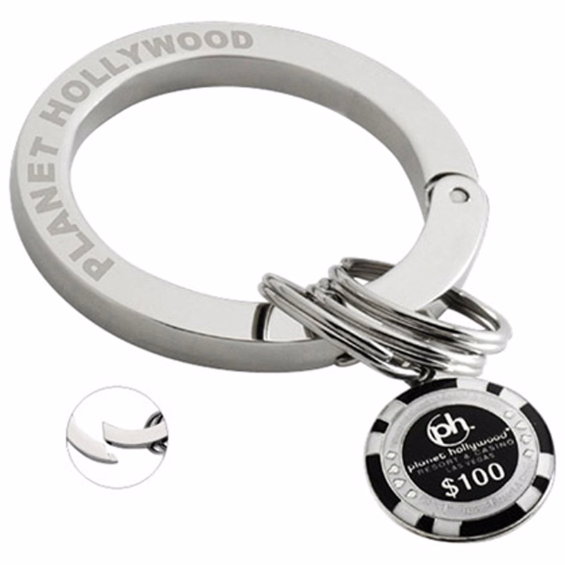 Deluxe Carabineer - Laser engraved + message tag - 25 days