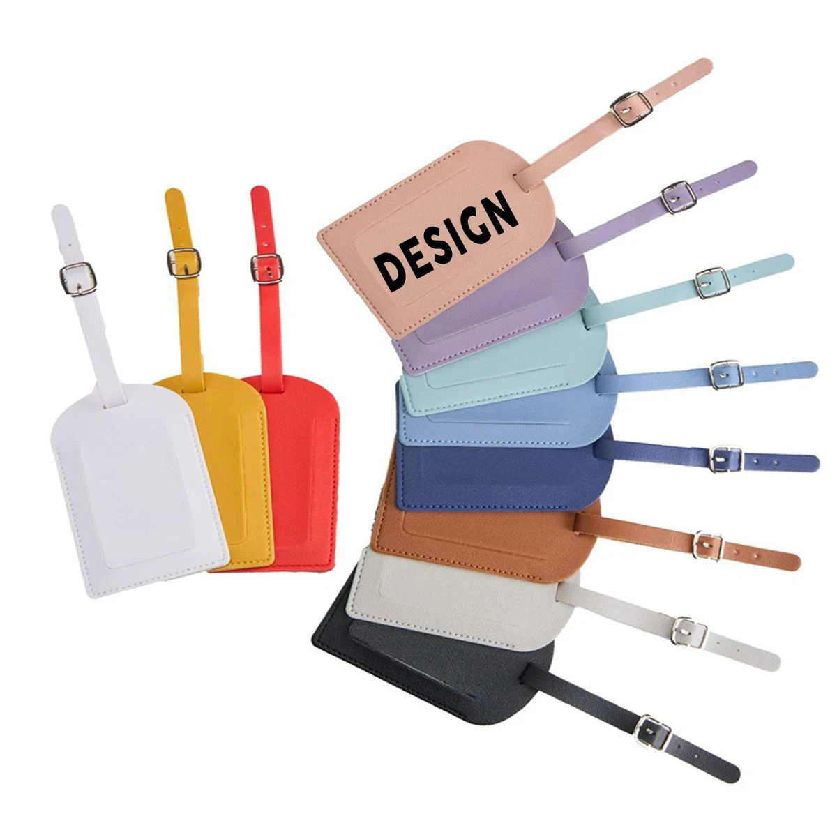Classic PU Travel Luggage Tag 1
