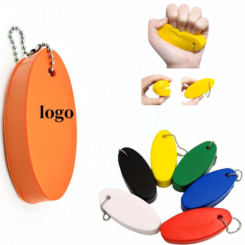 Floating PU Foam Keychain