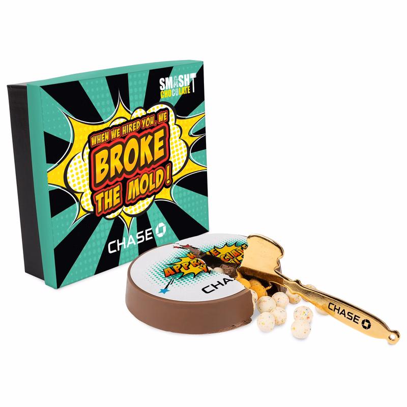 Smash Chocolate Cake with Birthday Cake Bites & Color Topper
