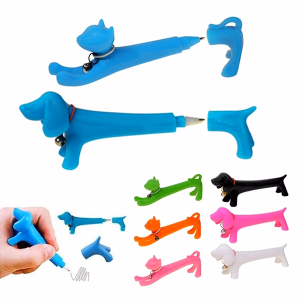 Plastic Pet Ballpoint Pen Dog & Cat