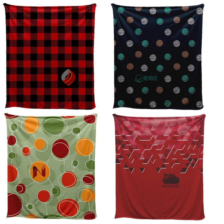 Silky Soft Plush Full Color Blanket 1