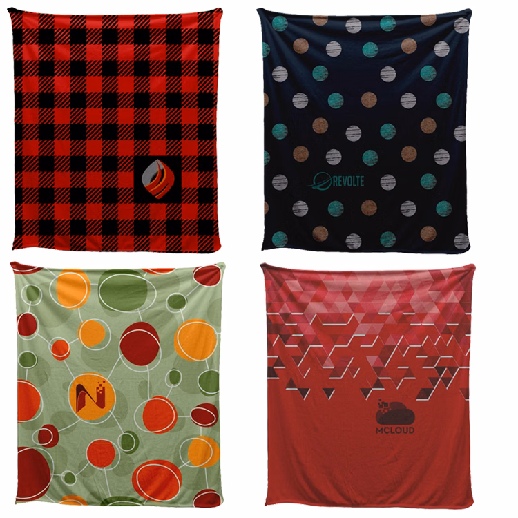 Silky Soft Plush Full Color Blanket