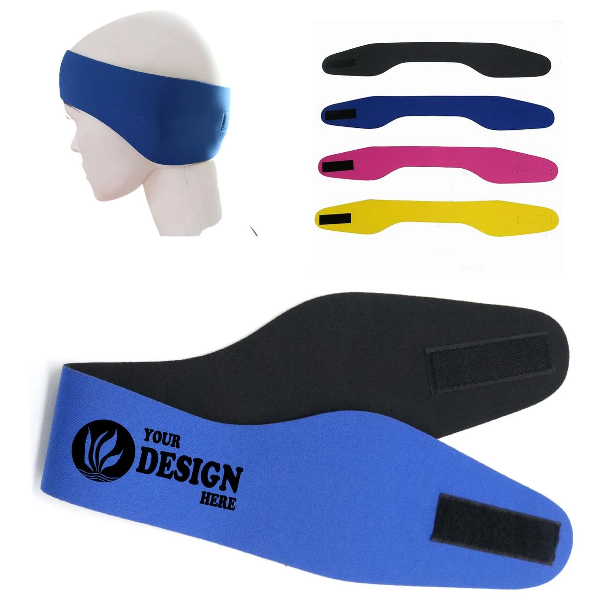 Neoprene Ear Protection Swim Headband 1