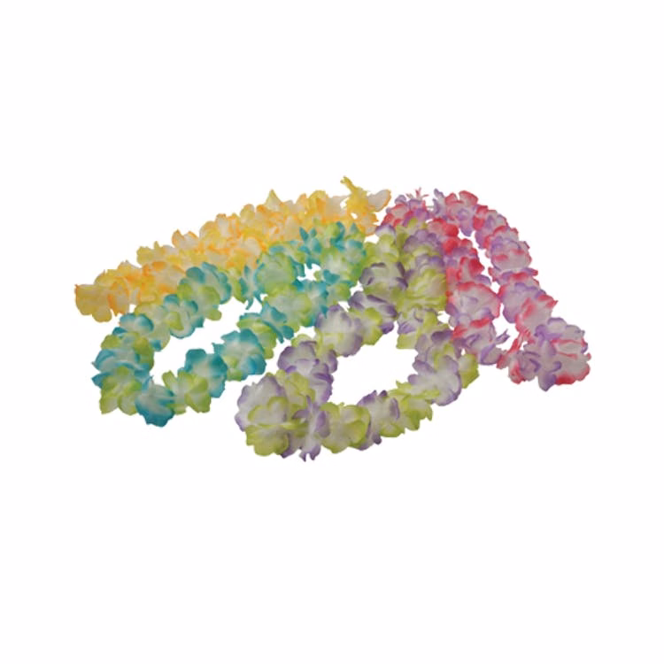 Two-Tone Petal Leis - Assorted
