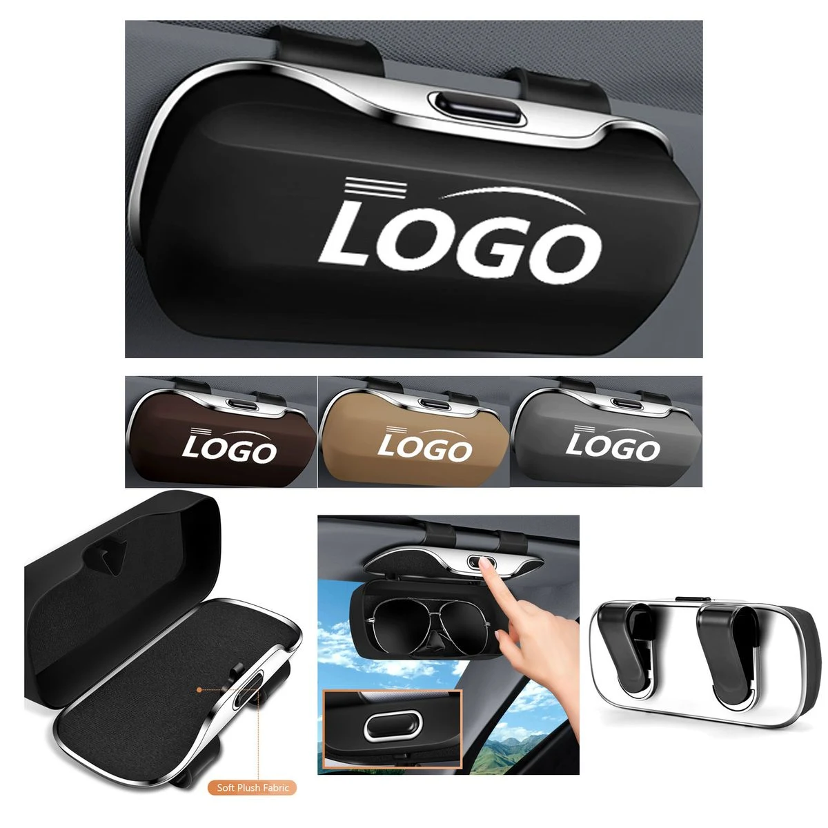Car Sunshade Storage Box 1