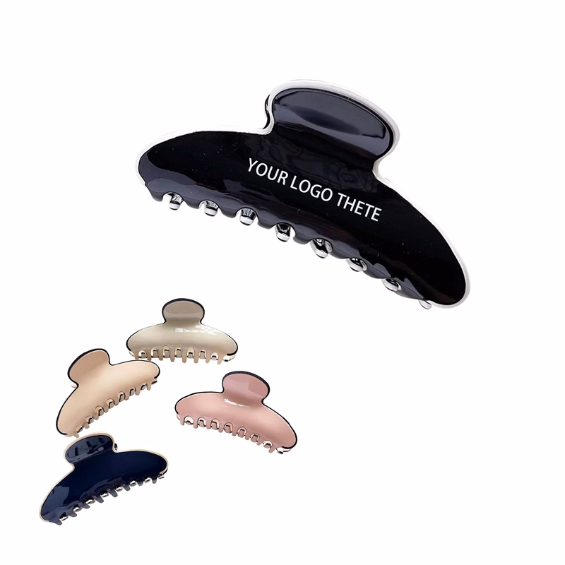 4.13" Fashionable Hairpin Double Color Hair Clip
