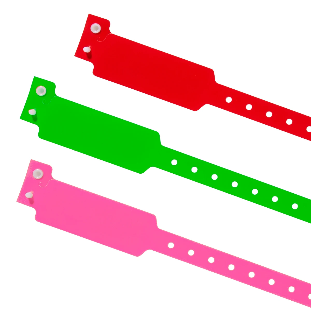 Stock Plastic Wristband (Wide-Faced) 1