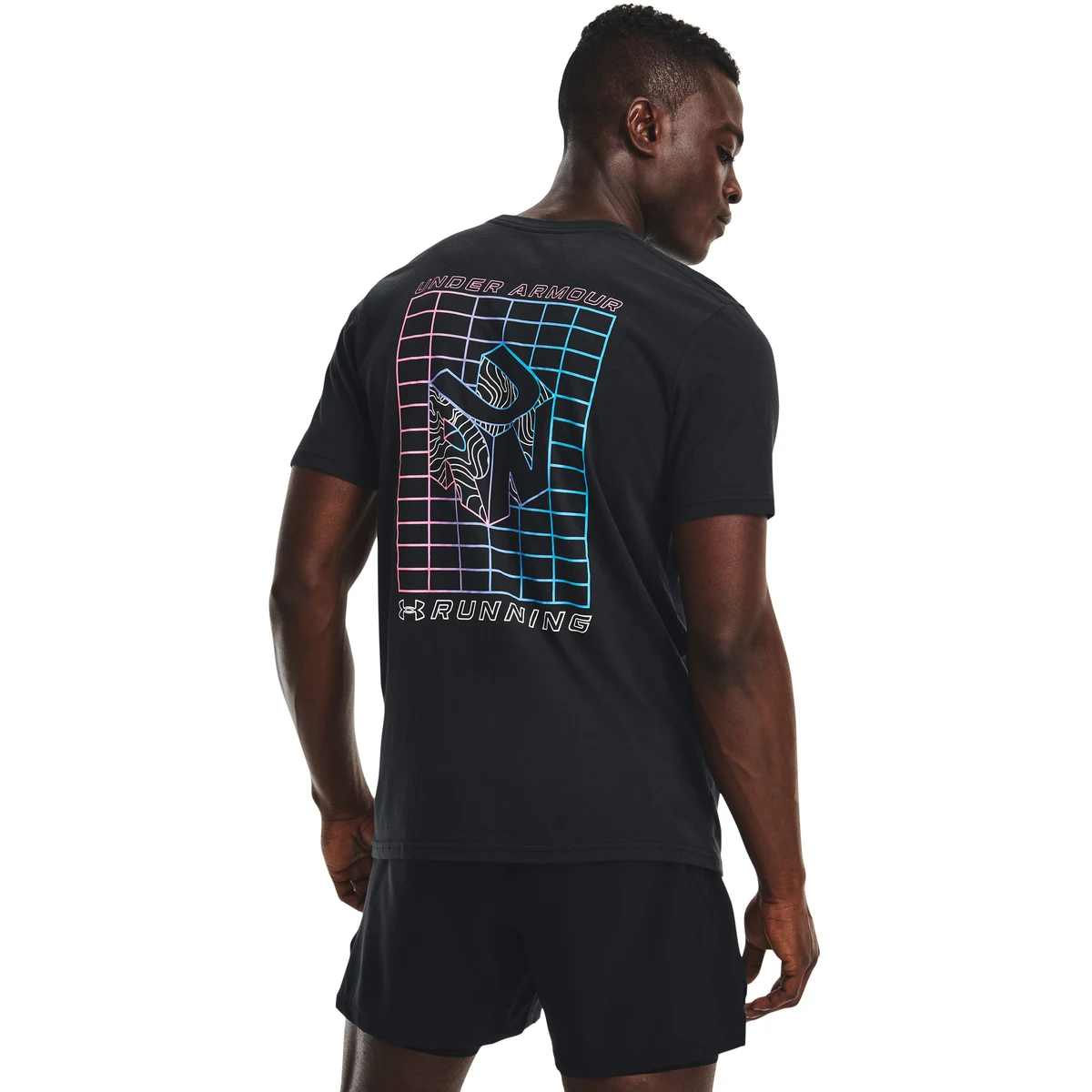 UA Run Gradient Grid Men's Short Sleeve 1