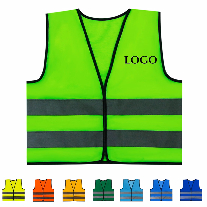 Children Reflective Safety Vest With Zipper