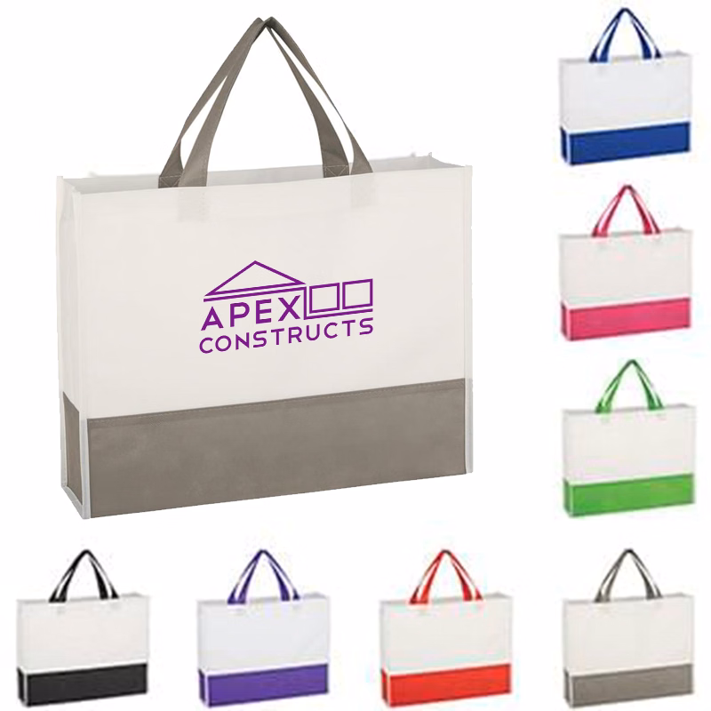 Reusable and Practical Non-woven Prism Tote Bag