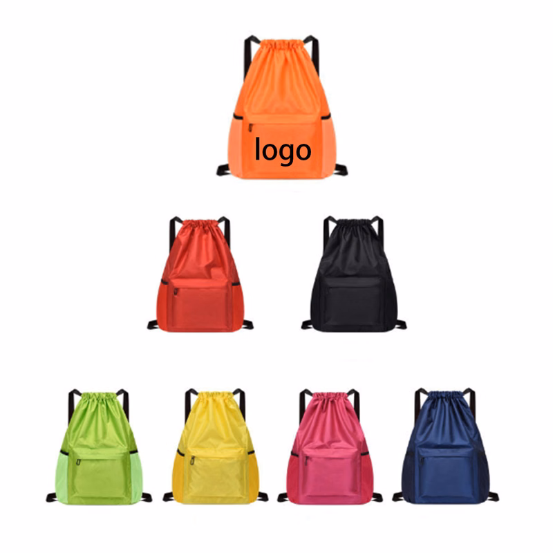 Waterproof Oxford Sports Drawstring Backpack