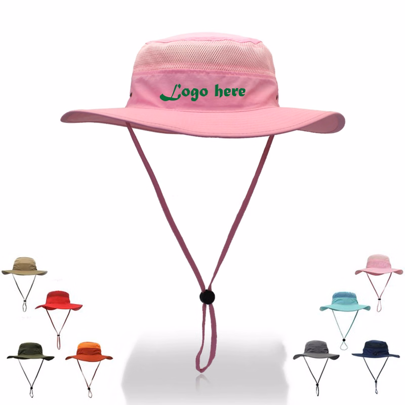 UV Protection Wide Brim Bucket Hat